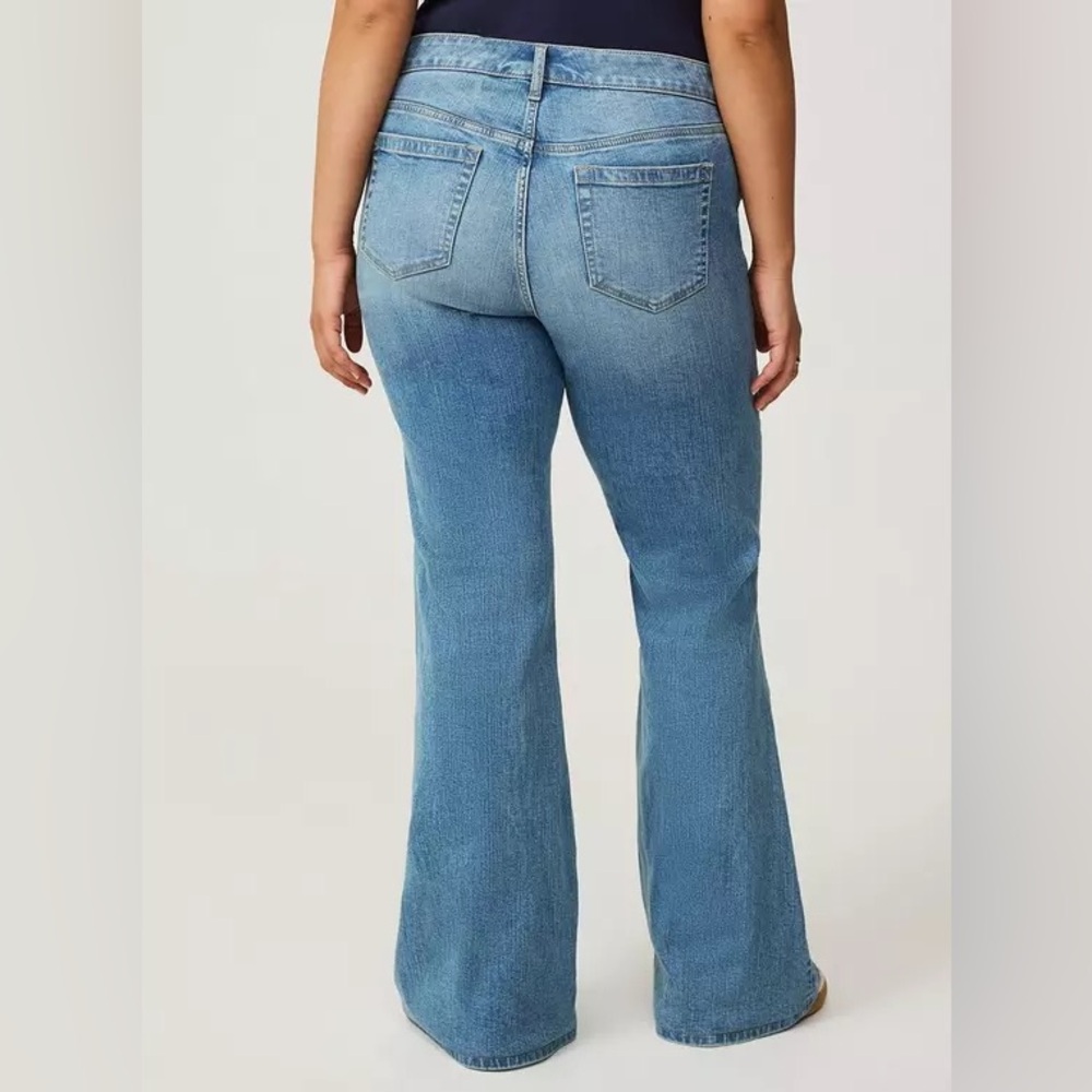 Torrid Perfect Super Flare vintage stretch jeans 20S tummy control - Picture 3 of 10